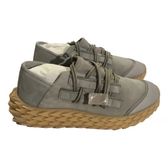 giuseppe zanotti BNIB textured sole suede lowtops - Picture 6 of 12